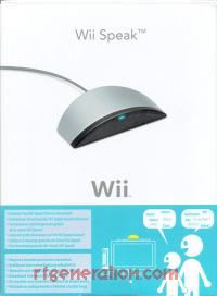 Wii Speak Microphone  Box Front 200px