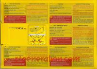 Nintendo 3DS XL Pikachu Yellow Box Back 200px