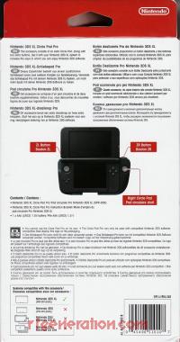 Nintendo 3DS XL Circle Pad Pro  Box Back 200px
