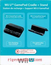 Wii U GamePad Cradle + Stand   Box Front 200px