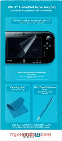 Wii U GamePad Accessory Set  Box Front 200px