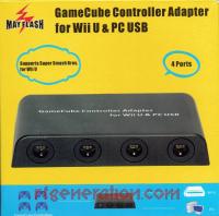 Mayflash Gamecube Controller Adapter for Wii U & PC USB  Box Front 200px