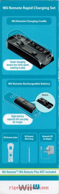 RF Generation: Nintendo Wii U Wii Remote Rapid Charging Set (Nintendo Wii U)