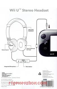 Wii U Stereo Headset  Box Back 200px