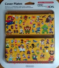 new Nintendo 3DS Cover Plate 8-bit Mario Maker #029 Box Front 200px