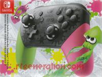 Pro Controller Splatoon 2 Edition Box Front 200px