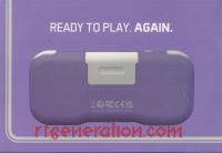 Evercade Handheld Purple Edition Box Back 200px