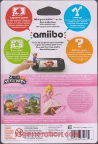 Amiibo: Super Smash Bros.: Peach  Box Back 200px