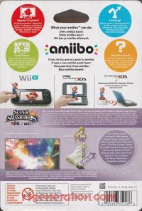 Amiibo: Super Smash Bros.: Zelda  Box Back 200px