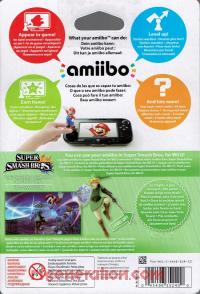Amiibo: Super Smash Bros.: Link  Box Back 200px