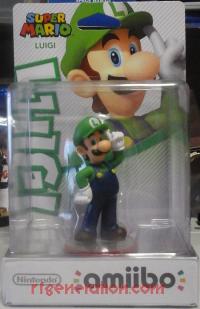 Amiibo: Super Mario Bros.: Luigi  Box Front 200px