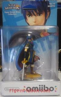 Amiibo: Super Smash Bros.: Marth Reprint Box Front 200px