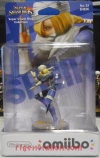 Amiibo: Super Smash Bros.: Sheik Reprint Box Front 200px