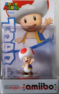 Amiibo: Super Mario Bros.: Toad  Box Front 200px