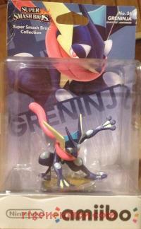 Amiibo: Super Smash Bros.: Greninja  Box Front 200px