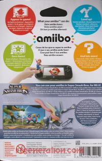 Amiibo: Super Smash Bros.: Greninja  Box Back 200px
