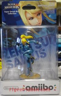 Amiibo: Super Smash Bros.: Zero Suit Samus  Box Front 200px