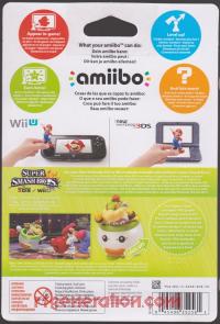 Amiibo: Super Smash Bros.: Bowser Jr.  Box Back 200px