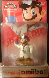 Amiibo: Super Smash Bros.: Dr. Mario  Box Front 200px