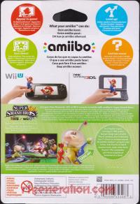 Amiibo: Super Smash Bros.: Olimar  Box Back 200px
