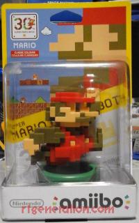 Amiibo: Mario 30th Anniversary: 8-Bit Mario Classic Colours Box Front 200px