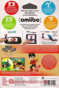 Amiibo: Super Smash Bros.: Mii Brawler  Box Back 200px