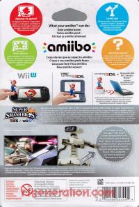 Amiibo: Super Smash Bros.: R.O.B.  Box Back 200px
