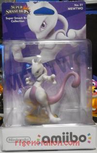 Amiibo: Super Smash Bros.: Mewtwo  Box Front 200px