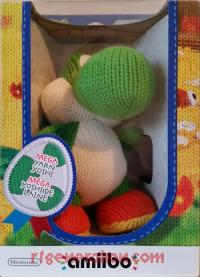 Amiibo: Yoshi's Woolly World: Mega Yarn Yoshi  Box Front 200px