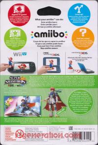 Amiibo: Super Smash Bros.: Roy  Box Back 200px