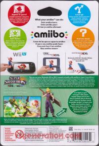 Amiibo: Super Smash Bros.: Cloud  Box Back 200px