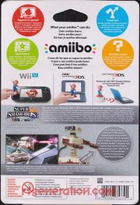 Amiibo: Super Smash Bros.: R.O.B. Famicom Colours Box Back 200px