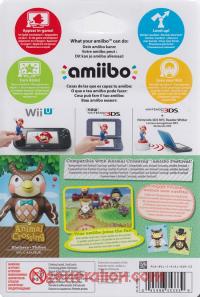 Amiibo: Animal Crossing: Blathers  Box Back 200px