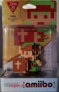Amiibo: The Legend of Zelda: 8-Bit Link  Box Front 200px