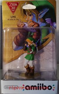 Amiibo: The Legend of Zelda: Ocarina of Time: Link  Box Front 200px