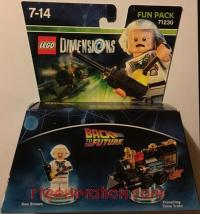 LEGO Dimensions Fun Pack: Doc Brown  Box Front 200px
