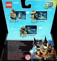 LEGO Dimensions Fun Pack: Cyberman  Box Back 200px