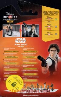 Disney Infinity 3.0: Star Wars Han Solo  Box Back 200px