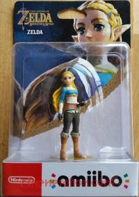 Amiibo: The Legend of Zelda: Breath of the Wild: Zelda  Box Front 200px