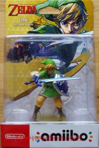 Amiibo: The Legend of Zelda: Skyward Sword Link  Box Front 200px