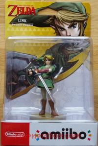 Amiibo: The Legend of Zelda: Twilight Princess Link  Box Front 200px