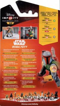Disney Infinity 3.0: Star Wars Boba Fett  Box Back 200px