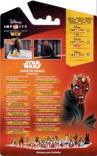 Disney Infinity 3.0: Star Wars Darth Maul  Box Back 200px