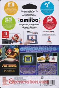 Amiibo: Metroid: Samus  Box Back 200px