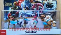 Amiibo: The Legend of Zelda: Breath of the Wild: Four Champions Pack  Box Front 200px