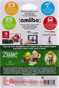Amiibo: The Legend of Zelda: Link's Awakening: Link  Box Back 200px