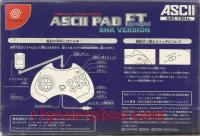 ASCII Pad FT SNK Version Box Back 200px