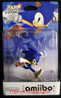 Amiibo: Super Smash Bros.: Sonic  Box Front 200px