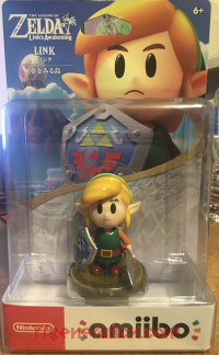 Amiibo: The Legend of Zelda: Link's Awakening: Link  Box Front 200px