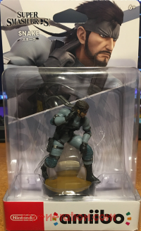 Amiibo: Super Smash Bros.: Snake  Box Front 200px